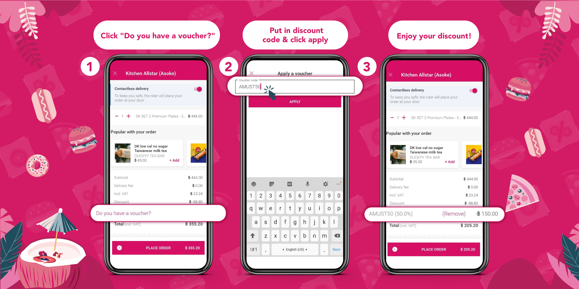 foodpanda Voucher Codes & Promotions 2022 |Thailand | foodpanda